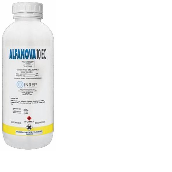Insecticida Alfanova 10 EC, frasco de 1 litro