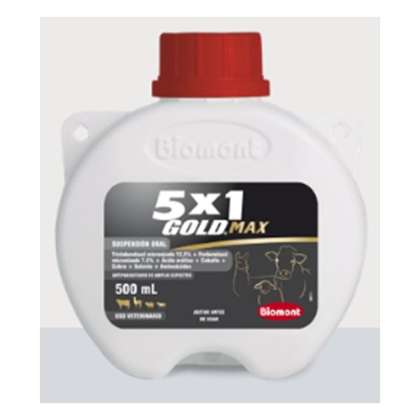 5X1 GOLD MAX, producto veterinario