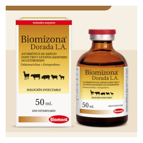 BIOMIZONA DORADA LA, producto veterinario