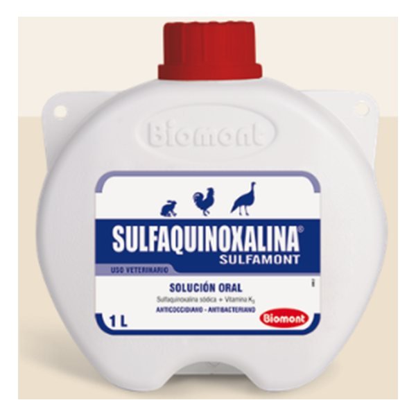 SULFAQUINOXALINA, producto veterinario
