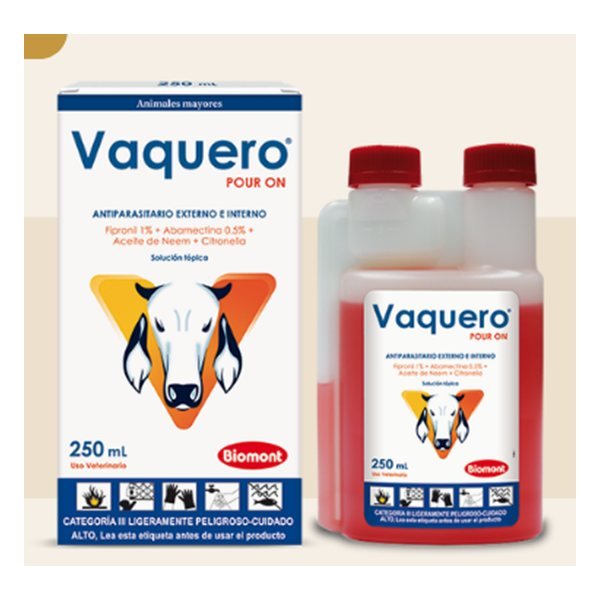 VAQUERO POUR ON, producto veterinario
